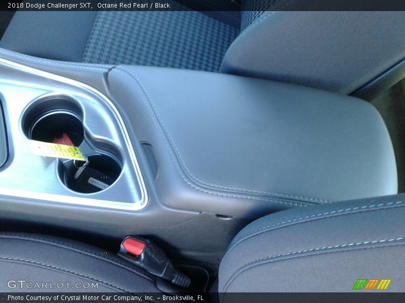 Octane Red Pearl / Black 2018 Dodge Challenger SXT