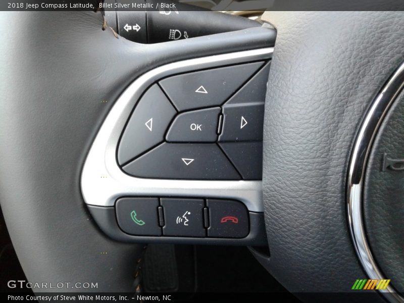 Billet Silver Metallic / Black 2018 Jeep Compass Latitude