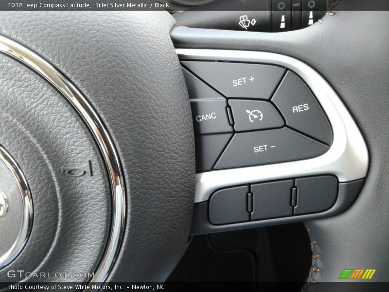 Billet Silver Metallic / Black 2018 Jeep Compass Latitude