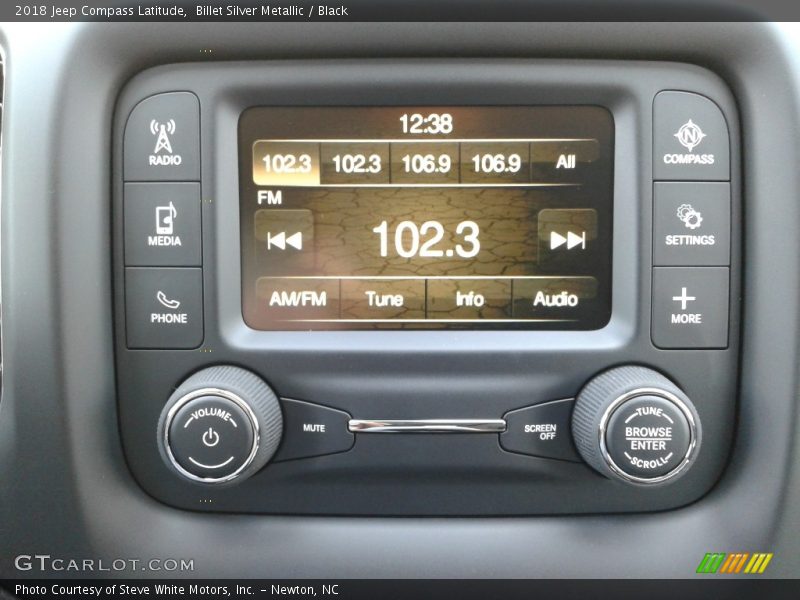 Billet Silver Metallic / Black 2018 Jeep Compass Latitude
