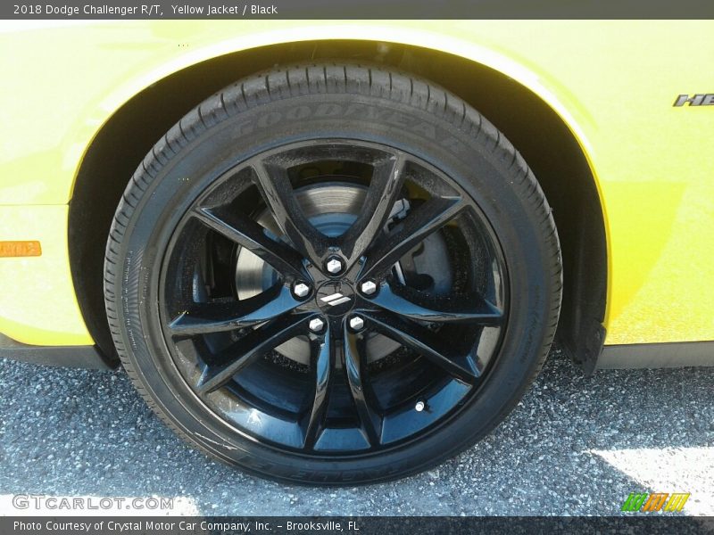 Yellow Jacket / Black 2018 Dodge Challenger R/T