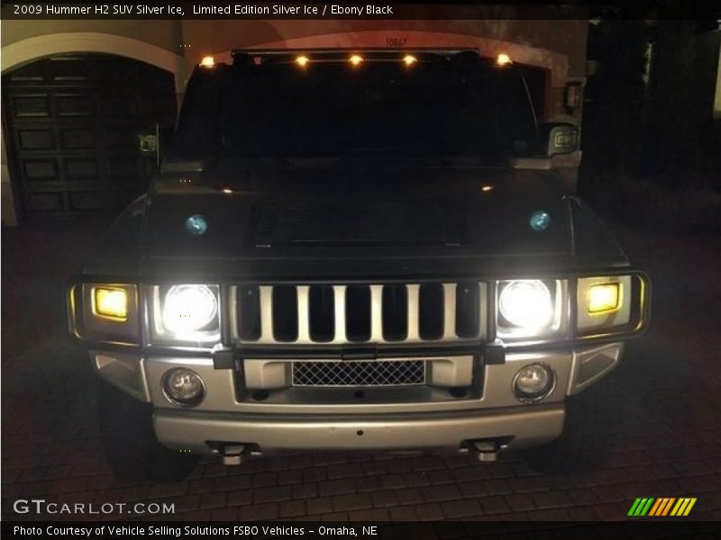 Limited Edition Silver Ice / Ebony Black 2009 Hummer H2 SUV Silver Ice