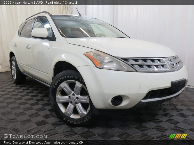 Pearl White / Charcoal 2006 Nissan Murano S AWD