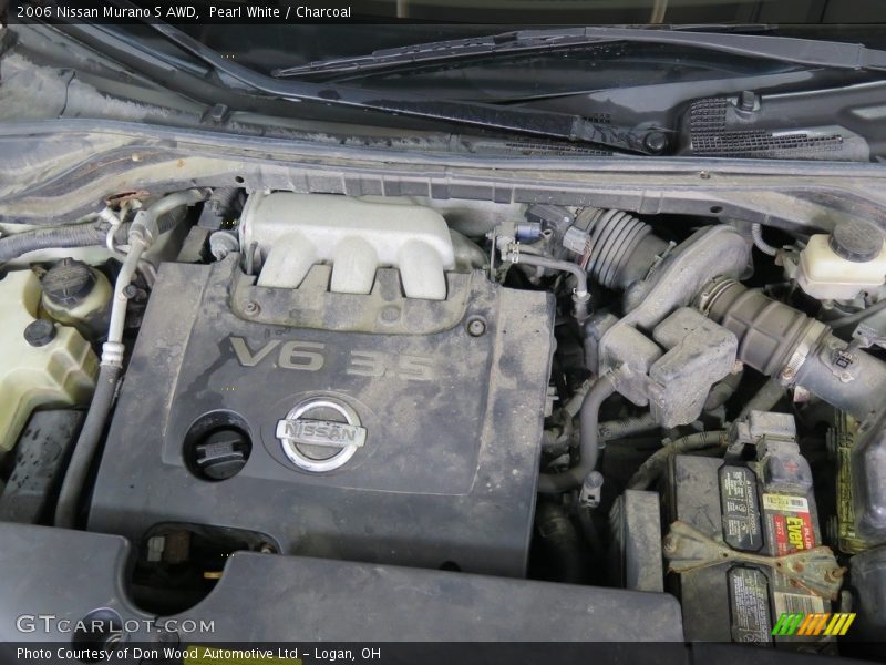 Pearl White / Charcoal 2006 Nissan Murano S AWD