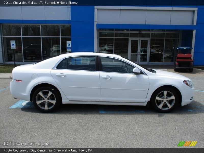 Summit White / Ebony 2011 Chevrolet Malibu LT