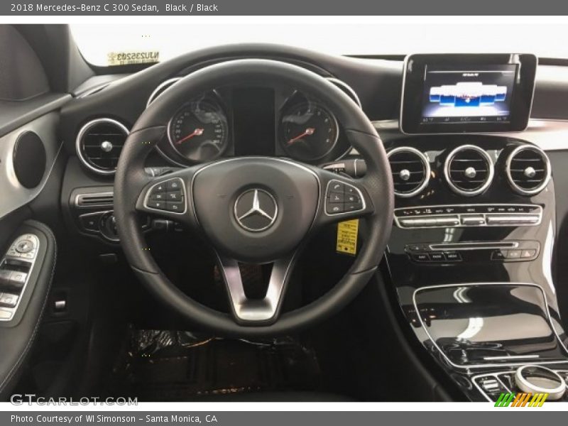 Black / Black 2018 Mercedes-Benz C 300 Sedan