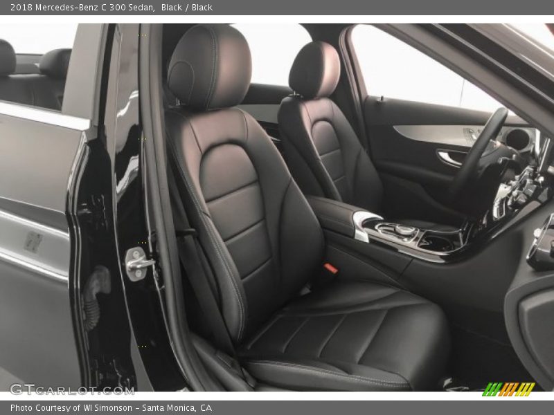 Black / Black 2018 Mercedes-Benz C 300 Sedan