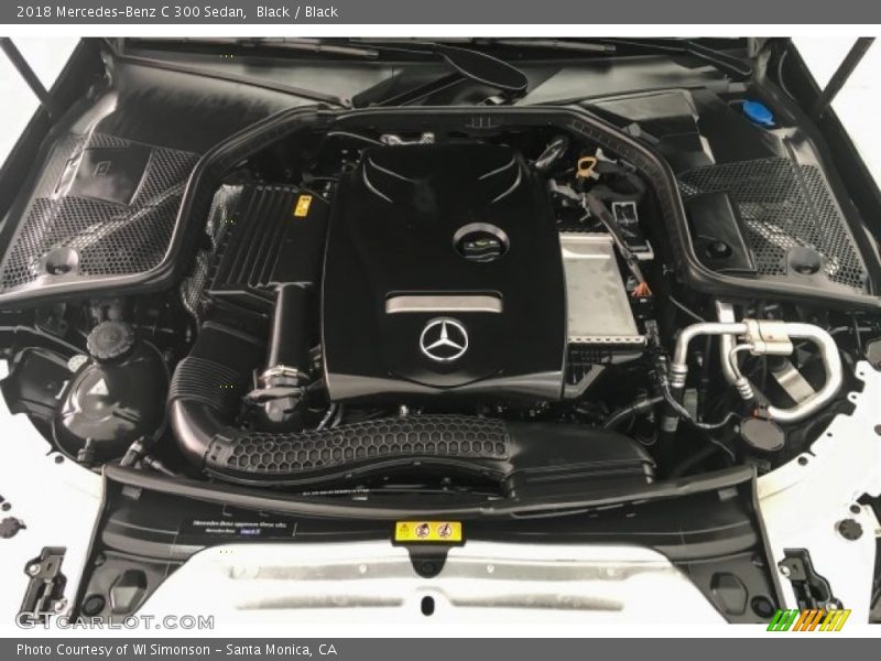 Black / Black 2018 Mercedes-Benz C 300 Sedan