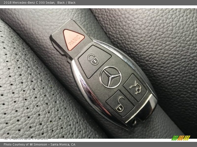 Black / Black 2018 Mercedes-Benz C 300 Sedan