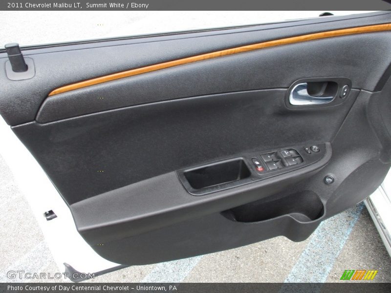 Summit White / Ebony 2011 Chevrolet Malibu LT