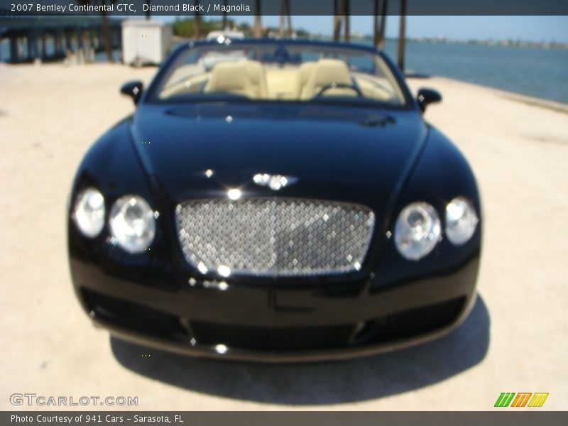 Diamond Black / Magnolia 2007 Bentley Continental GTC