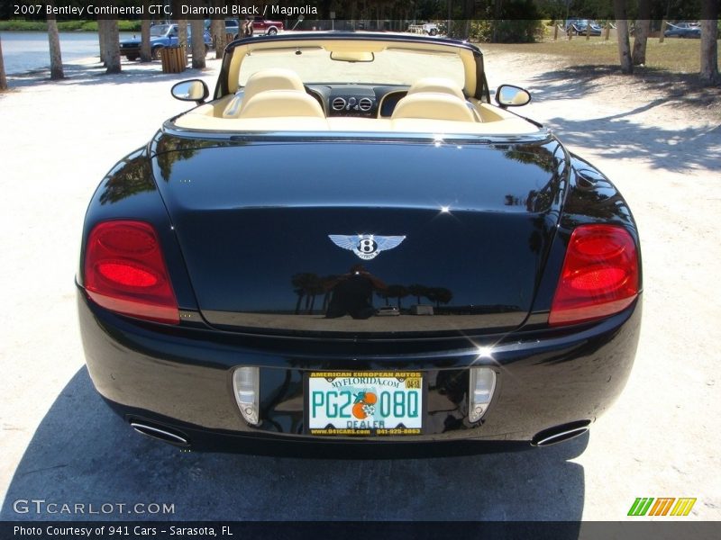Diamond Black / Magnolia 2007 Bentley Continental GTC