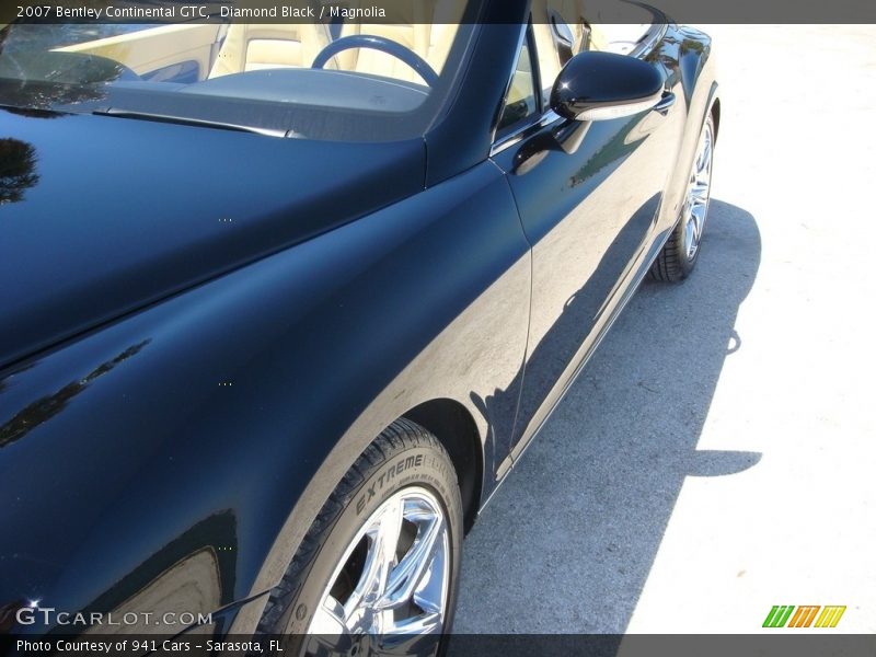 Diamond Black / Magnolia 2007 Bentley Continental GTC