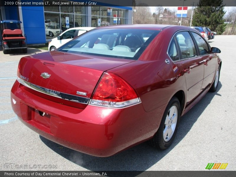 Red Jewel Tintcoat / Gray 2009 Chevrolet Impala LT