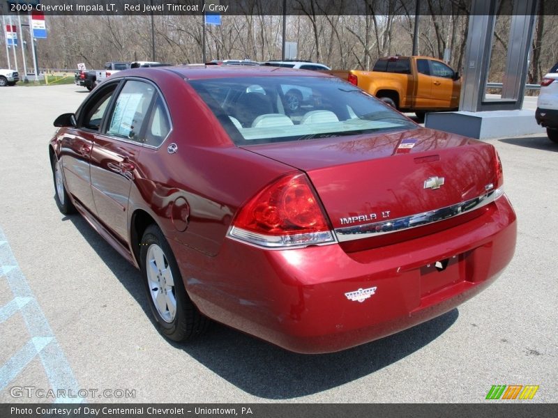 Red Jewel Tintcoat / Gray 2009 Chevrolet Impala LT