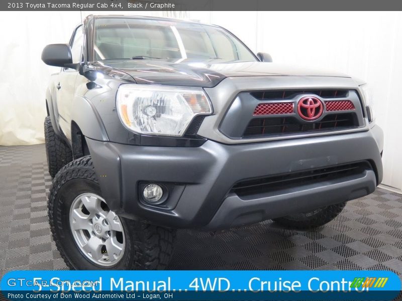 Black / Graphite 2013 Toyota Tacoma Regular Cab 4x4
