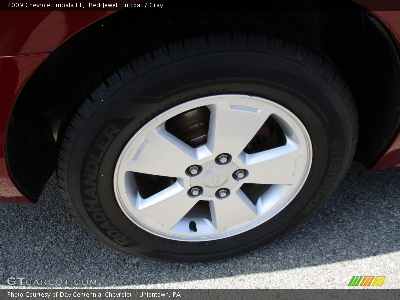 Red Jewel Tintcoat / Gray 2009 Chevrolet Impala LT