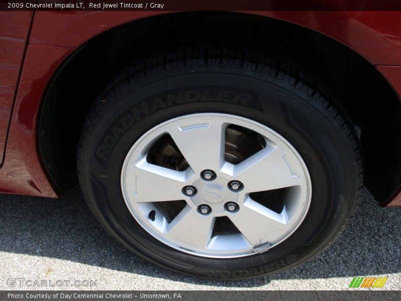 Red Jewel Tintcoat / Gray 2009 Chevrolet Impala LT