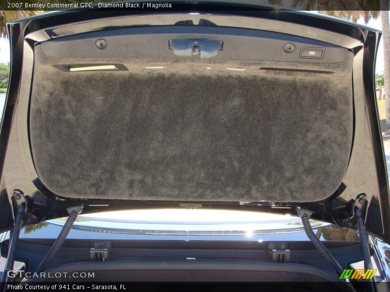 Diamond Black / Magnolia 2007 Bentley Continental GTC