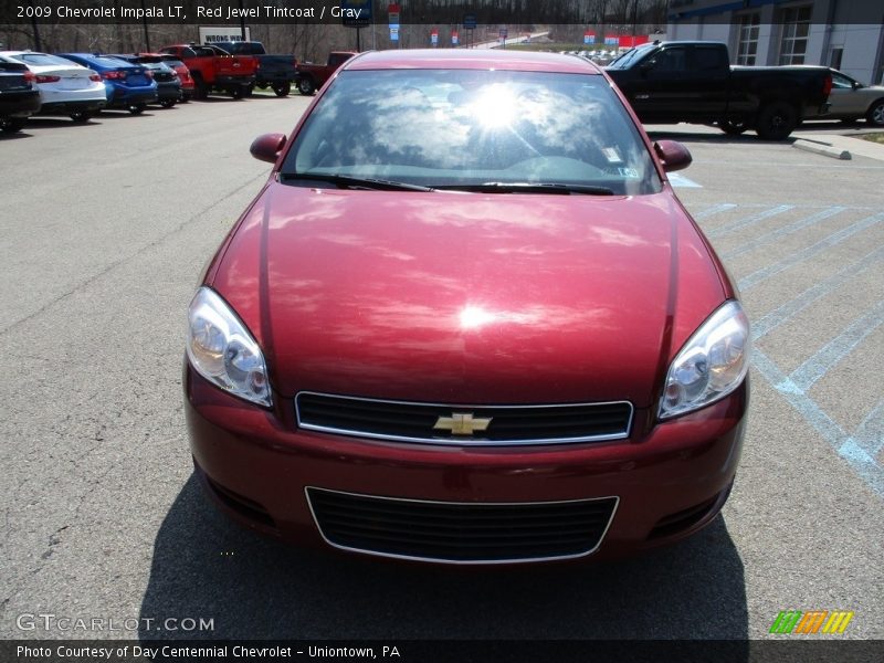Red Jewel Tintcoat / Gray 2009 Chevrolet Impala LT