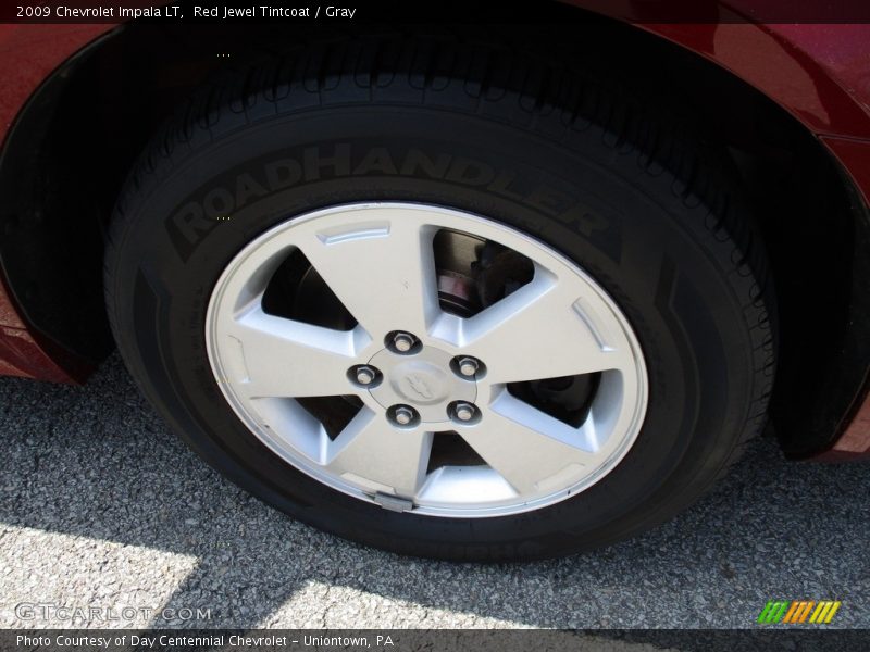 Red Jewel Tintcoat / Gray 2009 Chevrolet Impala LT