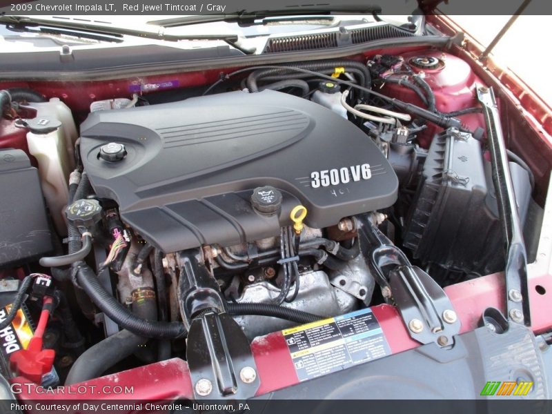 Red Jewel Tintcoat / Gray 2009 Chevrolet Impala LT