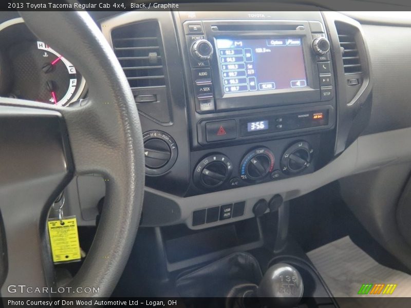 Black / Graphite 2013 Toyota Tacoma Regular Cab 4x4