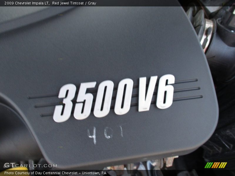 Red Jewel Tintcoat / Gray 2009 Chevrolet Impala LT