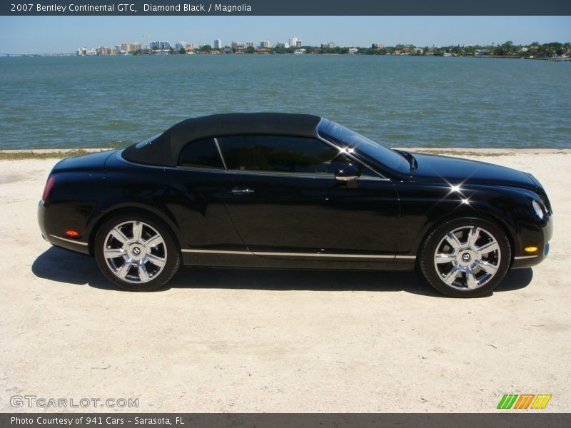 Diamond Black / Magnolia 2007 Bentley Continental GTC