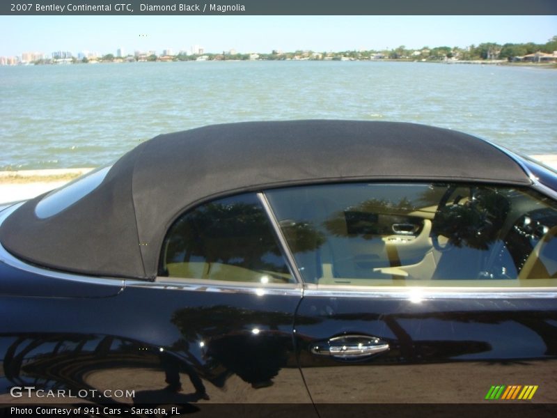 Diamond Black / Magnolia 2007 Bentley Continental GTC