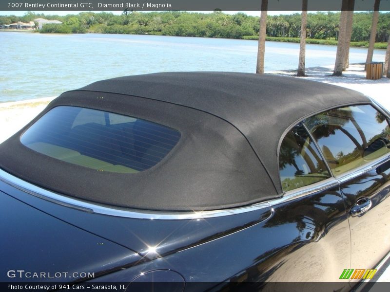 Diamond Black / Magnolia 2007 Bentley Continental GTC