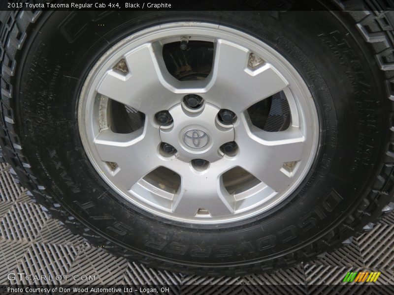 Black / Graphite 2013 Toyota Tacoma Regular Cab 4x4