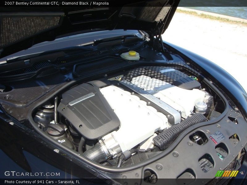 Diamond Black / Magnolia 2007 Bentley Continental GTC