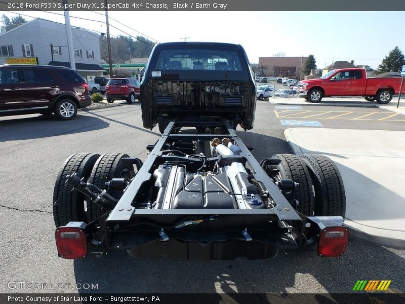 Undercarriage of 2018 F550 Super Duty XL SuperCab 4x4 Chassis