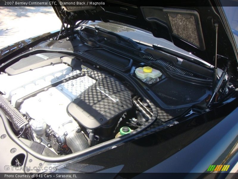 Diamond Black / Magnolia 2007 Bentley Continental GTC
