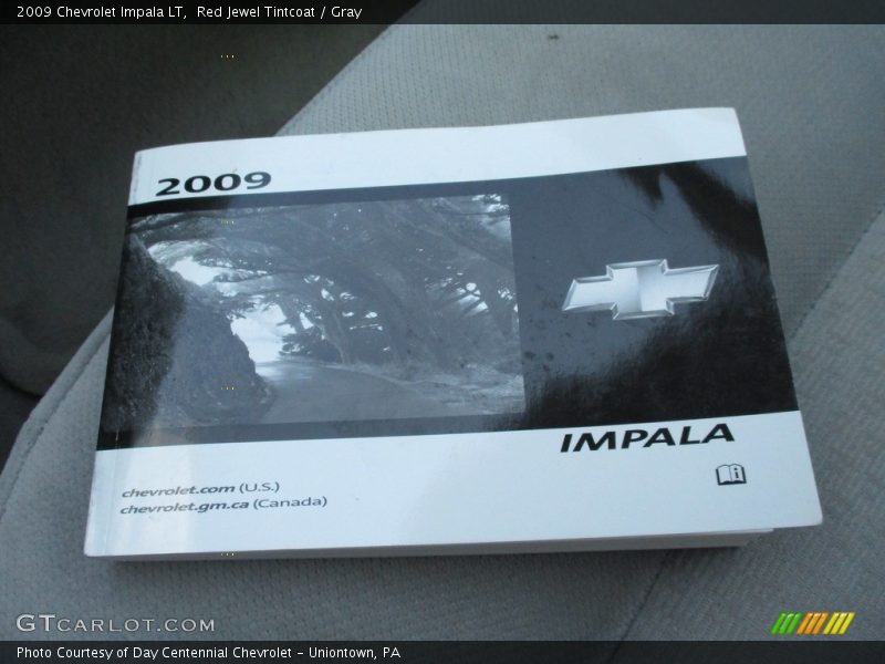 Red Jewel Tintcoat / Gray 2009 Chevrolet Impala LT