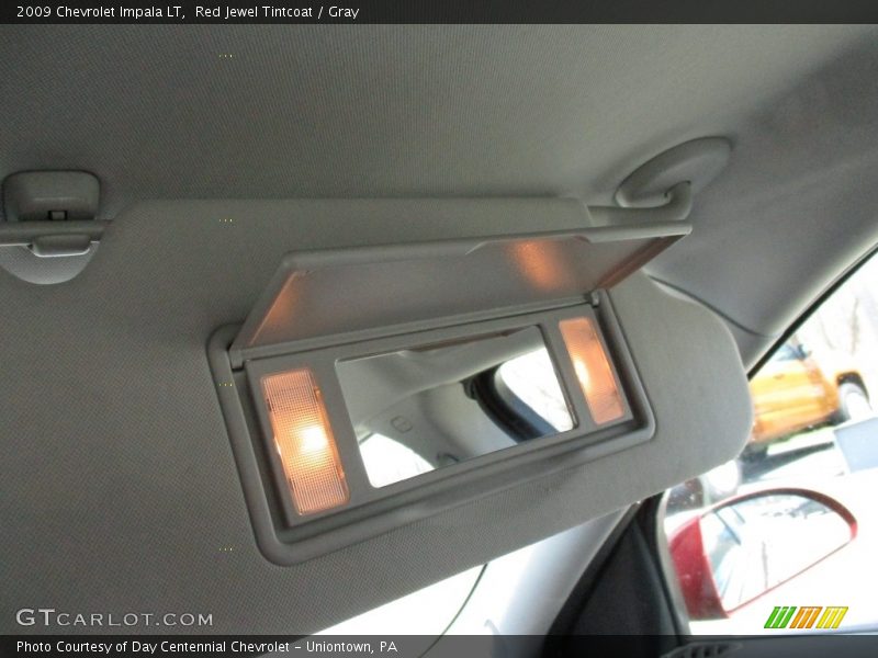 Red Jewel Tintcoat / Gray 2009 Chevrolet Impala LT