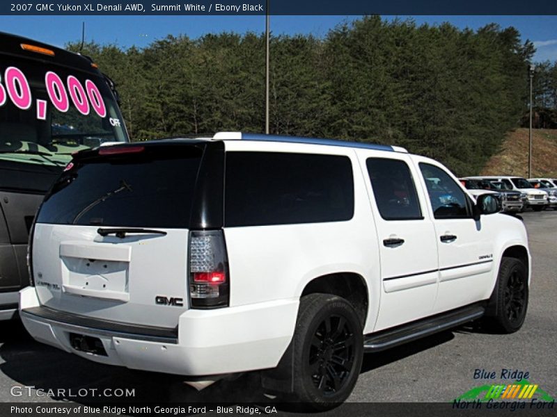 Summit White / Ebony Black 2007 GMC Yukon XL Denali AWD