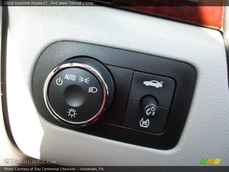 Red Jewel Tintcoat / Gray 2009 Chevrolet Impala LT