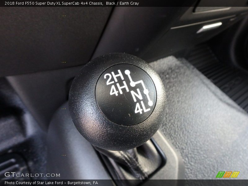  2018 F550 Super Duty XL SuperCab 4x4 Chassis 6 Speed Automatic Shifter