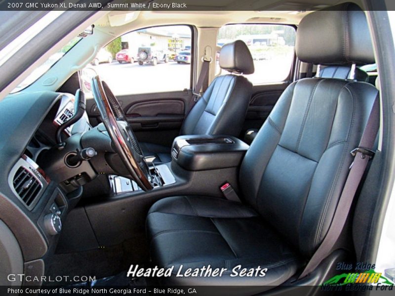 Summit White / Ebony Black 2007 GMC Yukon XL Denali AWD