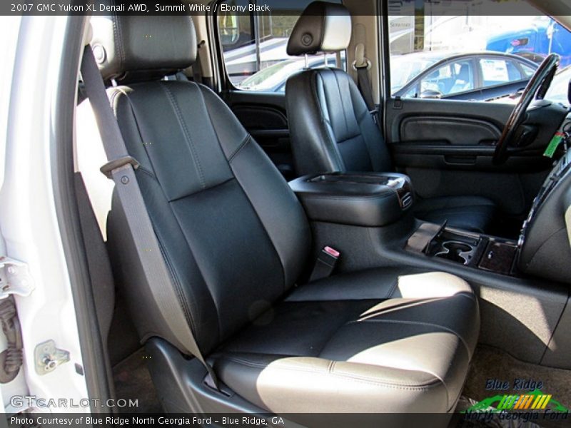 Summit White / Ebony Black 2007 GMC Yukon XL Denali AWD