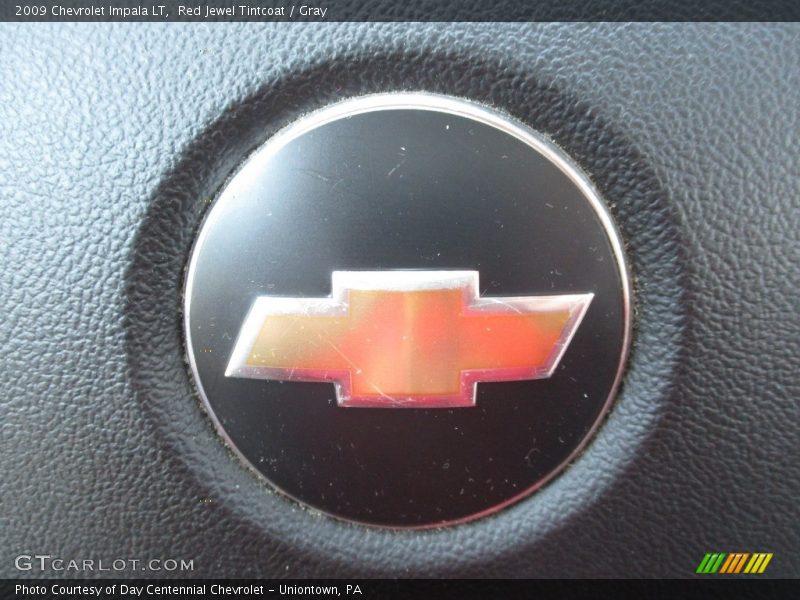 Red Jewel Tintcoat / Gray 2009 Chevrolet Impala LT