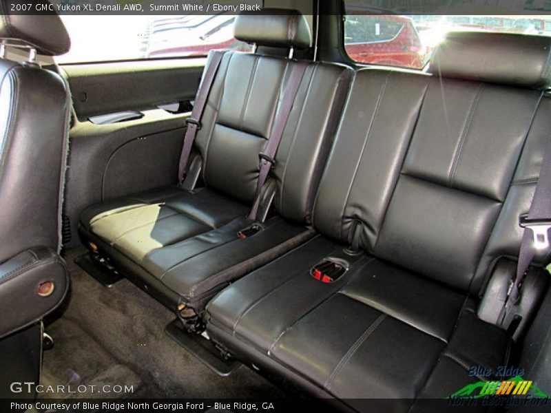 Summit White / Ebony Black 2007 GMC Yukon XL Denali AWD