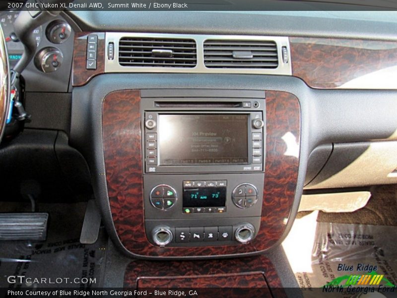Summit White / Ebony Black 2007 GMC Yukon XL Denali AWD
