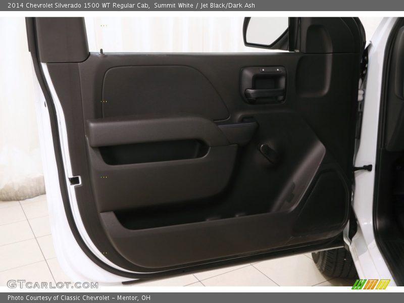 Summit White / Jet Black/Dark Ash 2014 Chevrolet Silverado 1500 WT Regular Cab