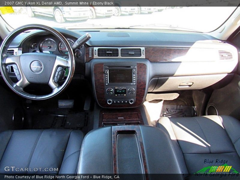 Summit White / Ebony Black 2007 GMC Yukon XL Denali AWD