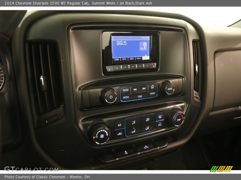 Summit White / Jet Black/Dark Ash 2014 Chevrolet Silverado 1500 WT Regular Cab