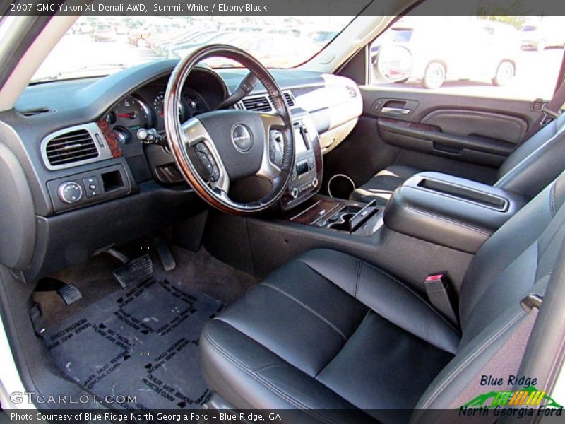 Summit White / Ebony Black 2007 GMC Yukon XL Denali AWD
