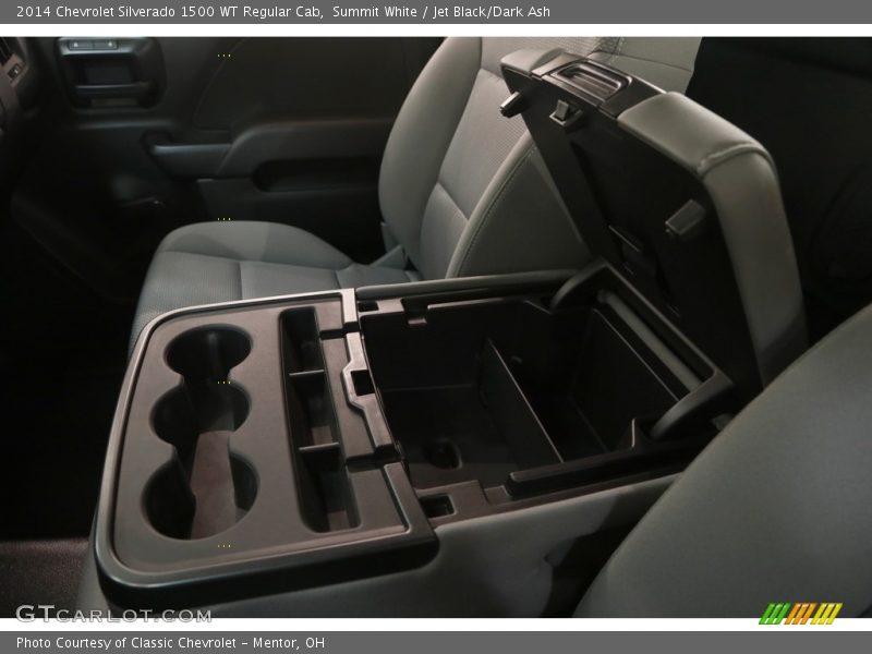 Summit White / Jet Black/Dark Ash 2014 Chevrolet Silverado 1500 WT Regular Cab